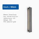 GobekUsa LED Limestone Sconce Garden Porch Lamp for Country Villa Balcony Entrance