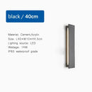 GobekUsa LED Limestone Sconce Garden Porch Lamp for Country Villa Balcony Entrance