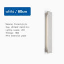 GobekUsa LED Limestone Sconce Garden Porch Lamp for Country Villa Balcony Entrance