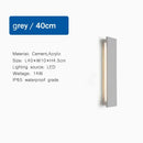 GobekUsa LED Limestone Sconce Garden Porch Lamp for Country Villa Balcony Entrance