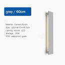 GobekUsa LED Limestone Sconce Garden Porch Lamp for Country Villa Balcony Entrance