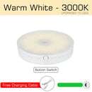 Modern white led motion sensor nightlight for stairs and closet by Decorbites