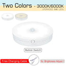 Modern white led motion sensor nightlight for stairs and closet by Decorbites