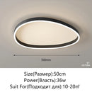 Modern White LED Ring Pendant Chandelier