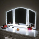 GobekUsa Modern Slim Vanity Strip Light: Metal LED Make-Up Lighting in White with On/Off Switch