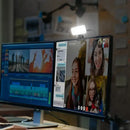 GobekUsa LED Video Light: LUXCEO V01 Pro, 3000K-6000K, for Laptop, Conference, Live Broadcast