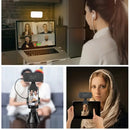 GobekUsa LED Video Light: LUXCEO V01 Pro, 3000K-6000K, for Laptop, Conference, Live Broadcast