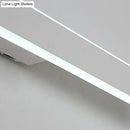 GobekUsa Modern LED Vanity Lamp for White Bathroom Mirror - Available in White/Warm Light, 3 Sizes