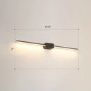 GobekUsa Modern LED Wall-Mounted Vanity Lamp for Bathroom – Minimalistic Acrylic Pole Design