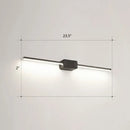 GobekUsa Modern LED Wall-Mounted Vanity Lamp for Bathroom – Minimalistic Acrylic Pole Design