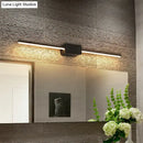 GobekUsa Modern LED Wall-Mounted Vanity Lamp for Bathroom – Minimalistic Acrylic Pole Design