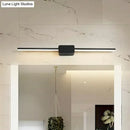 GobekUsa Modern LED Wall-Mounted Vanity Lamp for Bathroom – Minimalistic Acrylic Pole Design