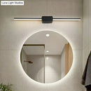 GobekUsa Modern LED Wall-Mounted Vanity Lamp for Bathroom – Minimalistic Acrylic Pole Design