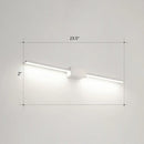 GobekUsa Modern LED Wall-Mounted Vanity Lamp for Bathroom – Minimalistic Acrylic Pole Design