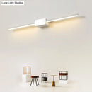 GobekUsa Modern LED Wall-Mounted Vanity Lamp for Bathroom – Minimalistic Acrylic Pole Design