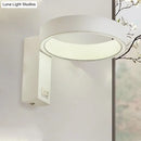 GobekUsa Modern Minimalist LED Wall Sconce with Adjustable Aluminum Fixture – Warm or White Light for Living Room Décor