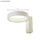 GobekUsa Modern Minimalist LED Wall Sconce with Adjustable Aluminum Fixture – Warm or White Light for Living Room Décor