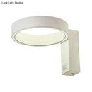 GobekUsa Modern Minimalist LED Wall Sconce with Adjustable Aluminum Fixture – Warm or White Light for Living Room Décor