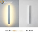 GobekUsa LED Waterproof Garden Wall Lamp, White Strip, Outdoor IP65 Lighting