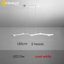 GobekUsa LED Wave Pendant Light for Office Dining Living Room Decor