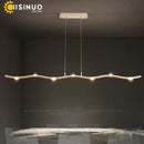 GobekUsa LED Wave Pendant Light for Office Dining Living Room Decor
