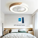 GobekUsa 52CM Ceiling Fan Light 6 Speeds 36W - Living Room Dining Room Smart Lighting