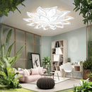 GobekUsa LED Ceiling Light Chandelier Remote Control Dimmable Art Decor for Living Room Home Bedroom