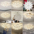 GobekUsa LED Ceiling Light Chandelier Remote Control Dimmable Art Decor for Living Room Home Bedroom