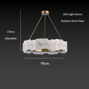 GobekUsa Cloud Mist Glass Pendant Lights LED Room Decoration Lighting