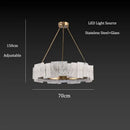 GobekUsa Cloud Mist Glass Pendant Lights LED Room Decoration Lighting