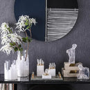 GobekUsa Crystal Stone Marble Entrance TV Cabinet Club Soft Decoration