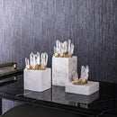 GobekUsa Crystal Stone Marble Entrance TV Cabinet Club Soft Decoration