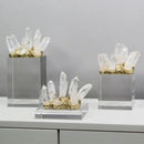 GobekUsa Crystal Stone Marble Entrance TV Cabinet Club Soft Decoration