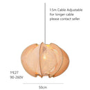GobekUsa Handmade Rattan Pendant Lamp for Seaside Homes & Resorts