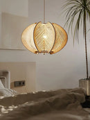 GobekUsa Handmade Rattan Pendant Lamp for Seaside Homes & Resorts