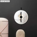 GobekUsa White Minimalist Acrylic LED Wall Sconce Lamp with Warm/White Light