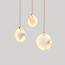 Modern White Marble Pendant Light