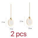 Modern White Marble Pendant Light