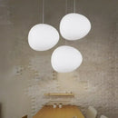 GobekUsa Gregg Glass Pendant Lights for Living Room, Bedside, Modern Round Ceiling Lamps