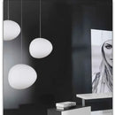 GobekUsa Gregg Glass Pendant Lights for Living Room, Bedside, Modern Round Ceiling Lamps