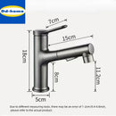 GobekUsa Basin Pull-out Faucet for Bathroom Sinks - Hot and Cold Water Tap