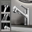 GobekUsa Basin Pull-out Faucet for Bathroom Sinks - Hot and Cold Water Tap