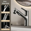 GobekUsa Basin Pull-out Faucet for Bathroom Sinks - Hot and Cold Water Tap