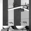 GobekUsa Modern LED Metal Vanity Wall Lamp with Antlers Arm in White/Natural Light - 17"/20.5"/28" Wide