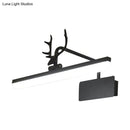 GobekUsa Modern LED Metal Vanity Wall Lamp with Antlers Arm in White/Natural Light - 17"/20.5"/28" Wide