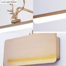GobekUsa Modern LED Metal Vanity Wall Lamp with Antlers Arm in White/Natural Light - 17"/20.5"/28" Wide
