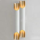 GobekUsa Sleek Aluminum Wall Light Sconce for Beveled Tube Wall Mount - Ideal for Living Rooms