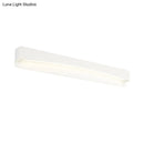 GobekUsa LED Bath Vanity Light with Modern Metal Shade - White Surface Wall Sconce in Three Sizes (16.5"/20.5"/24.5")