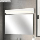 GobekUsa LED Bath Vanity Light with Modern Metal Shade - White Surface Wall Sconce in Three Sizes (16.5"/20.5"/24.5")