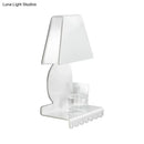 GobekUsa Modern Metal Trapezoid Wall Sconce Light for Bedroom - White Lighting Fixture